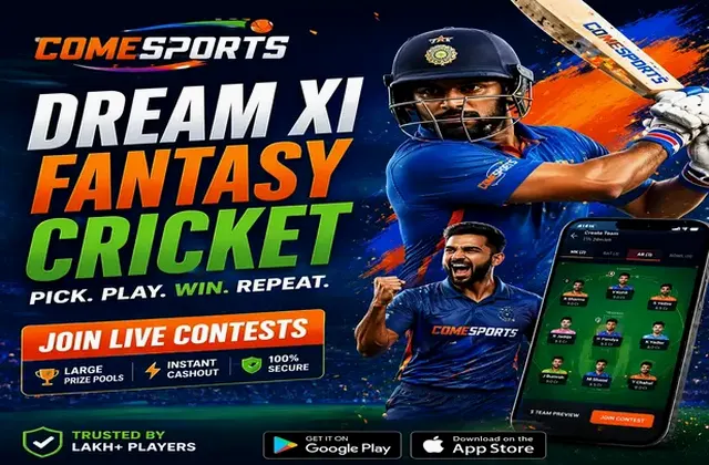 Comedl777 (come com) fantasy cricket & matchday visual 1